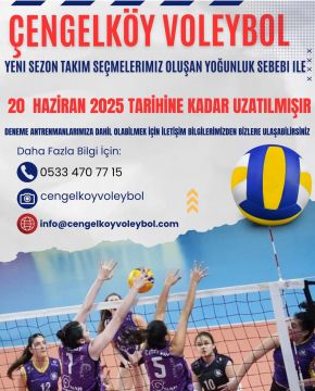 YENİ SEZON TAKIM SEÇMELERİ SÜRESİ UZATILDI.