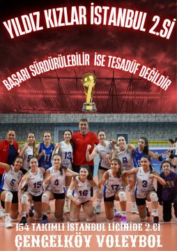 YILDIZ KIZ TAKIMIMIZ İSTANBUL 2.Sİ.